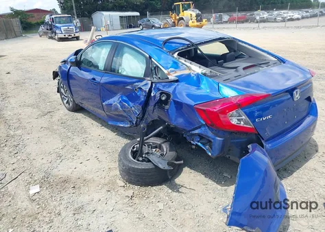 2016 Honda Civic Ex из США, поврежденный, VIN 19XFC2F7XGE081768